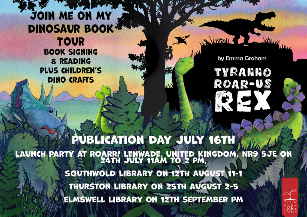 tyranno roar us rex book launch events list